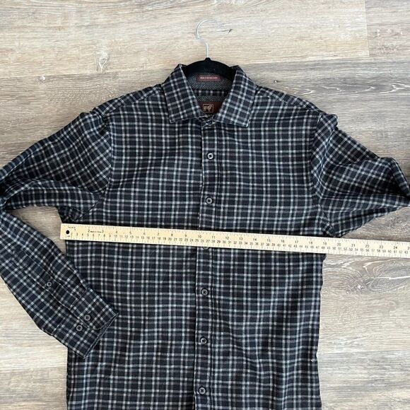 James Tattersall London Men's Long Sleeve Button Down Flannel Shirt Size Small - Picture 6 of 12